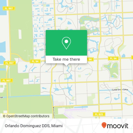 Orlando Dominguez DDS map