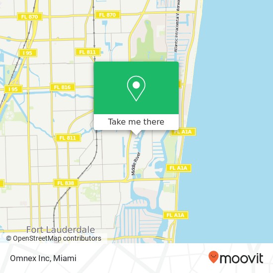 Omnex Inc map