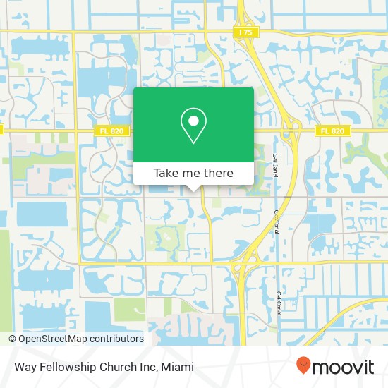 Way Fellowship Church Inc map