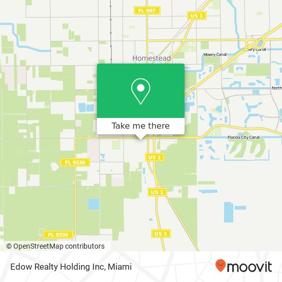 Mapa de Edow Realty Holding Inc