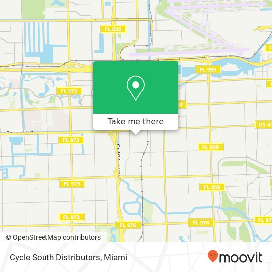 Cycle South Distributors map