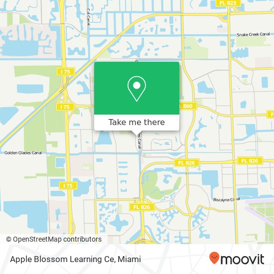 Apple Blossom Learning Ce map
