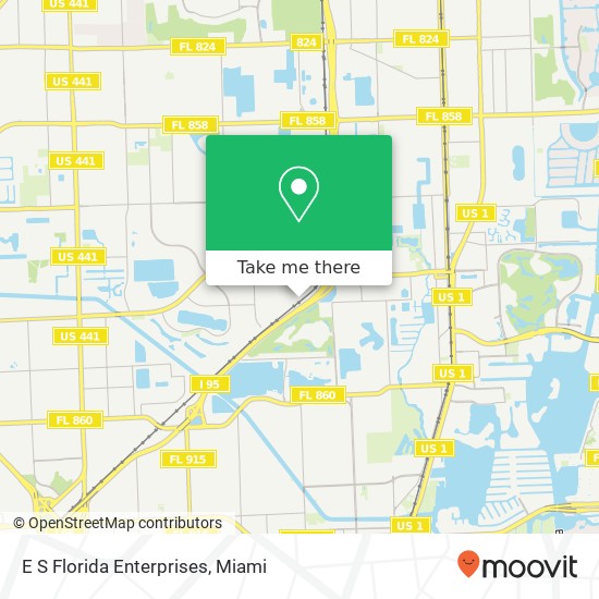 E S Florida Enterprises map