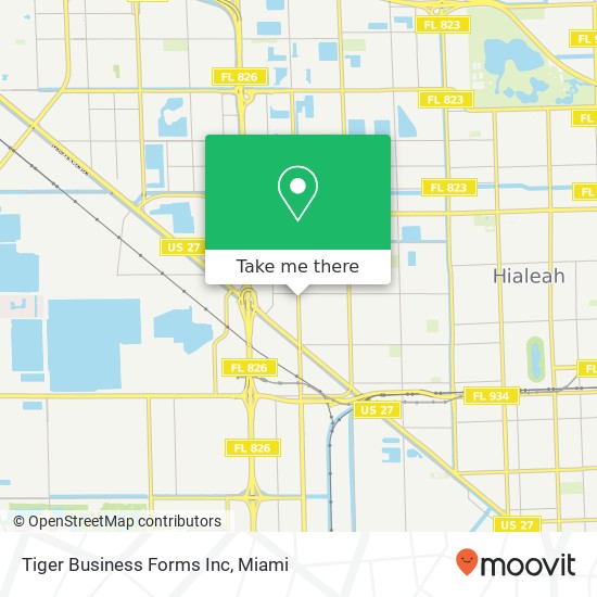 Tiger Business Forms Inc map