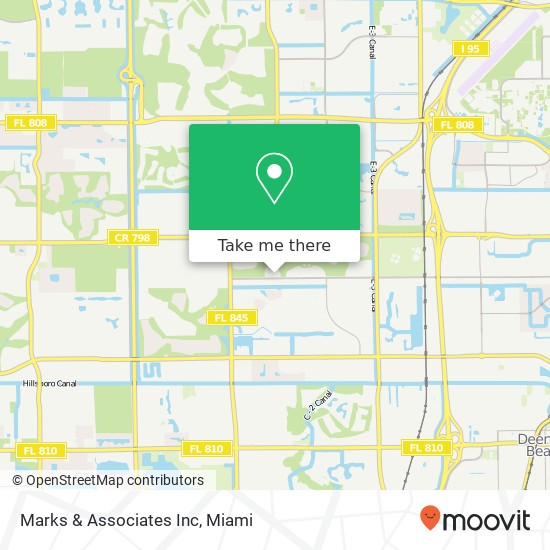 Marks & Associates Inc map