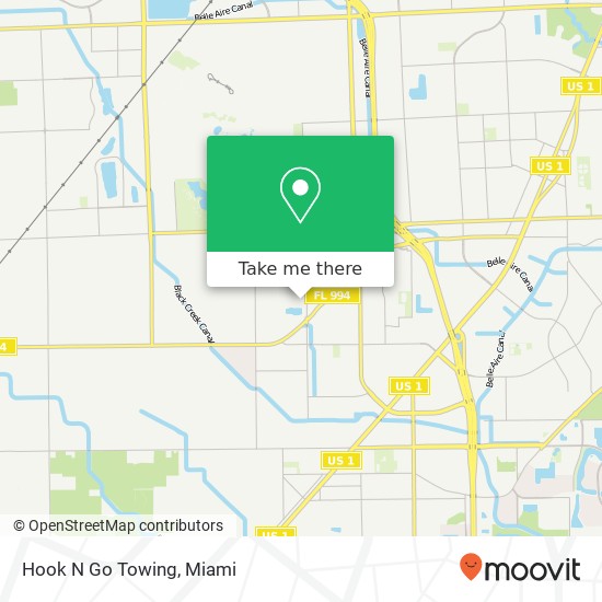 Mapa de Hook N Go Towing