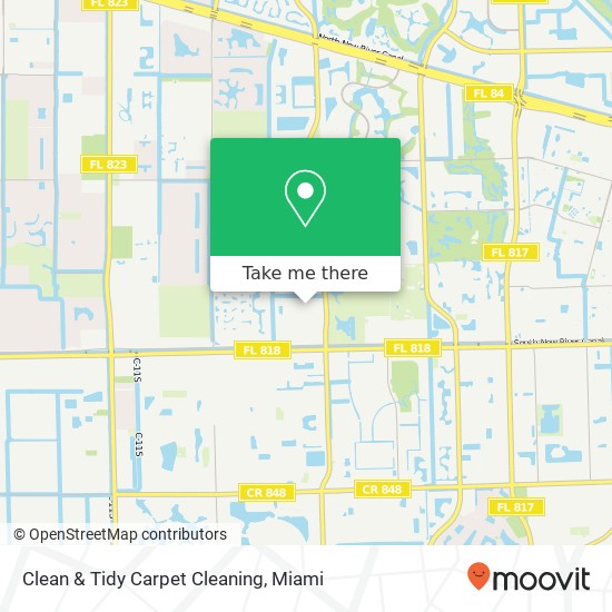 Clean & Tidy Carpet Cleaning map