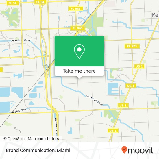 Brand Communication map