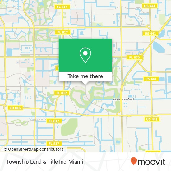 Mapa de Township Land & Title Inc