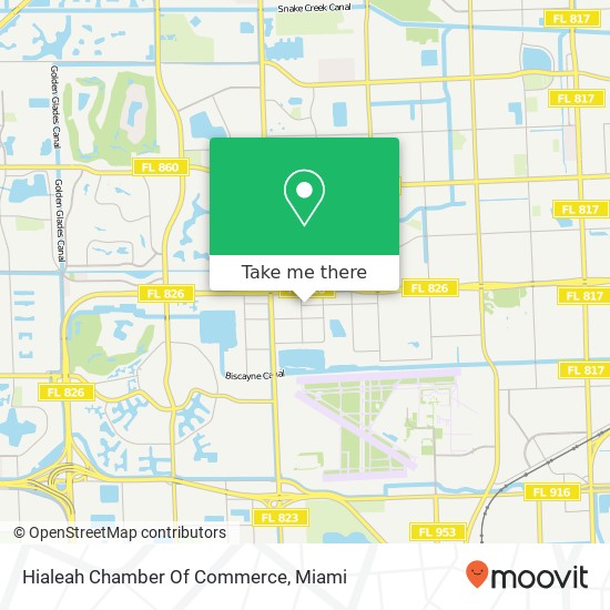 Mapa de Hialeah Chamber Of Commerce