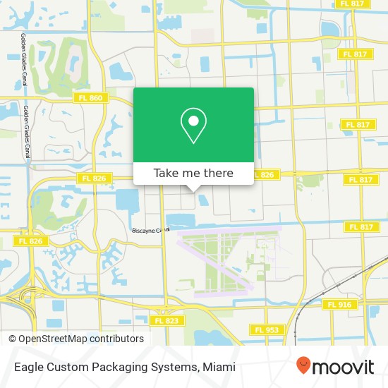 Mapa de Eagle Custom Packaging Systems