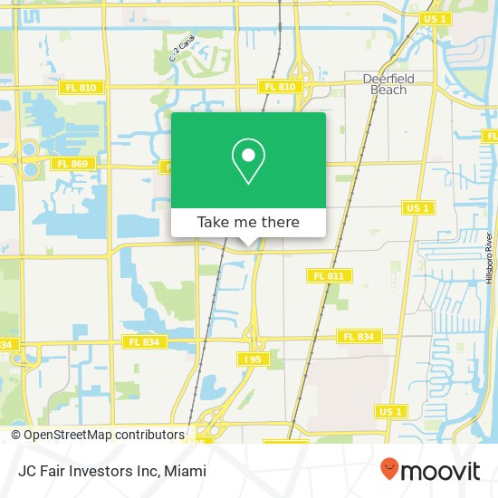 Mapa de JC Fair Investors Inc