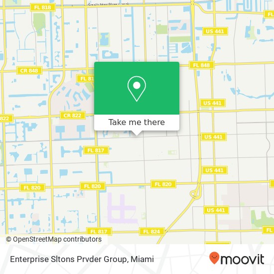 Enterprise Sltons Prvder Group map