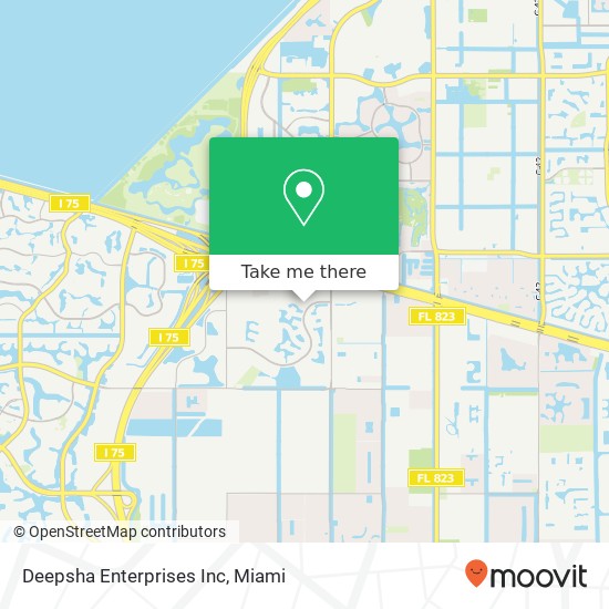 Mapa de Deepsha Enterprises Inc