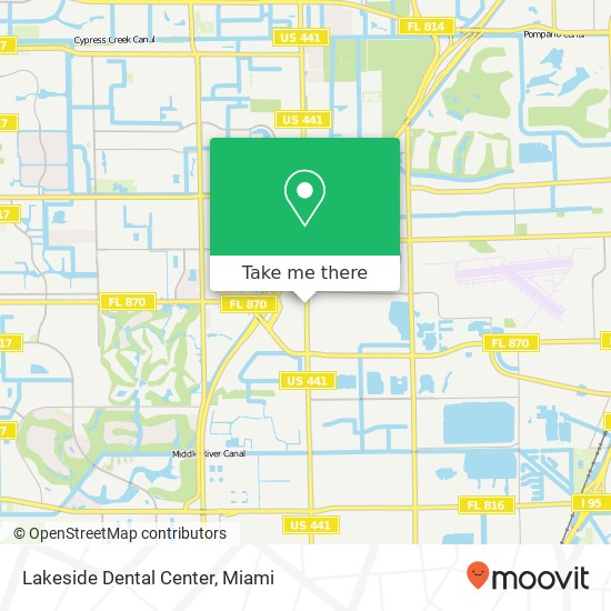 Mapa de Lakeside Dental Center