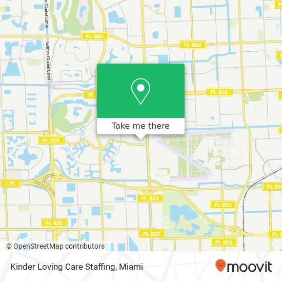 Mapa de Kinder Loving Care Staffing