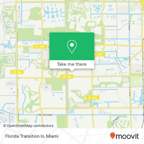 Florida Transition In map