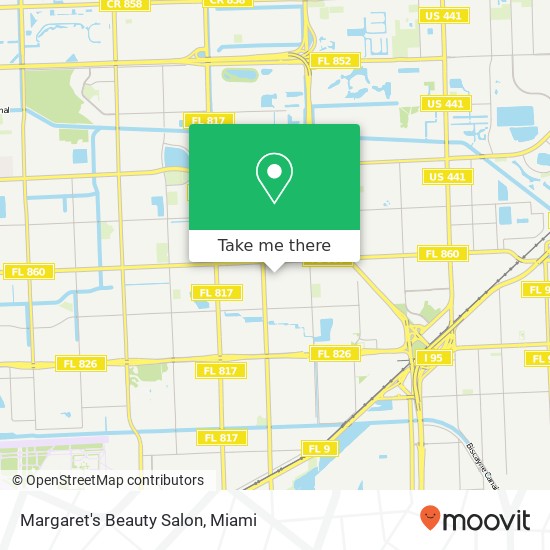 Mapa de Margaret's Beauty Salon