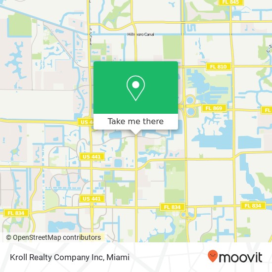 Mapa de Kroll Realty Company Inc