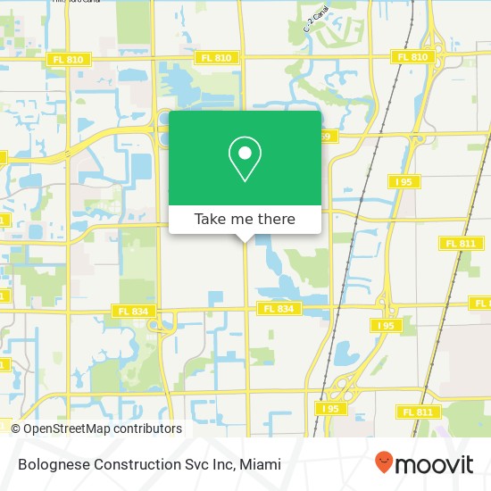 Mapa de Bolognese Construction Svc Inc