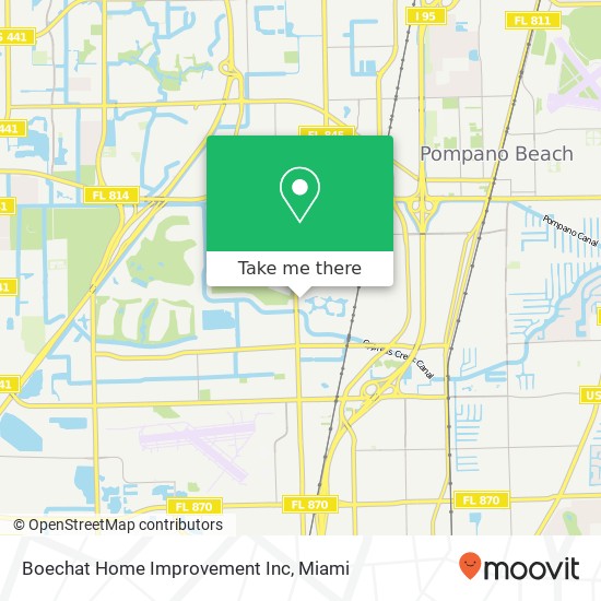 Mapa de Boechat Home Improvement Inc