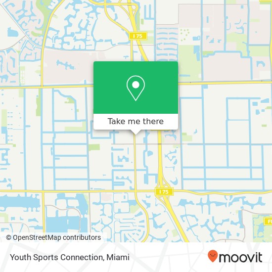 Youth Sports Connection map