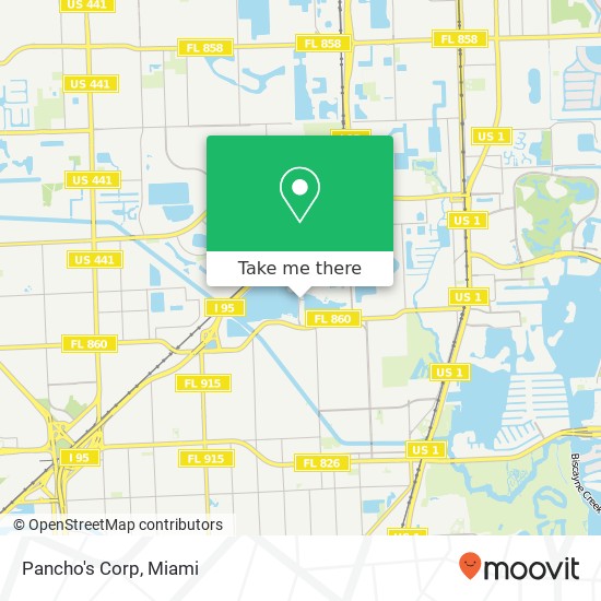 Pancho's Corp map