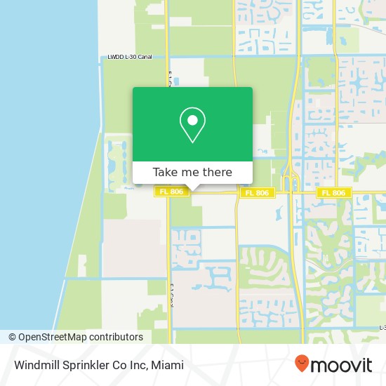 Mapa de Windmill Sprinkler Co Inc