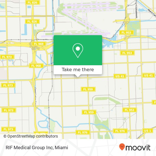 RIF Medical Group Inc map