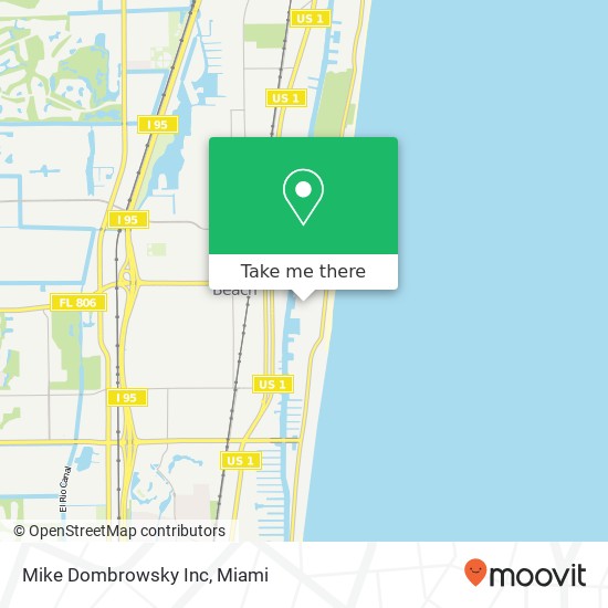 Mike Dombrowsky Inc map