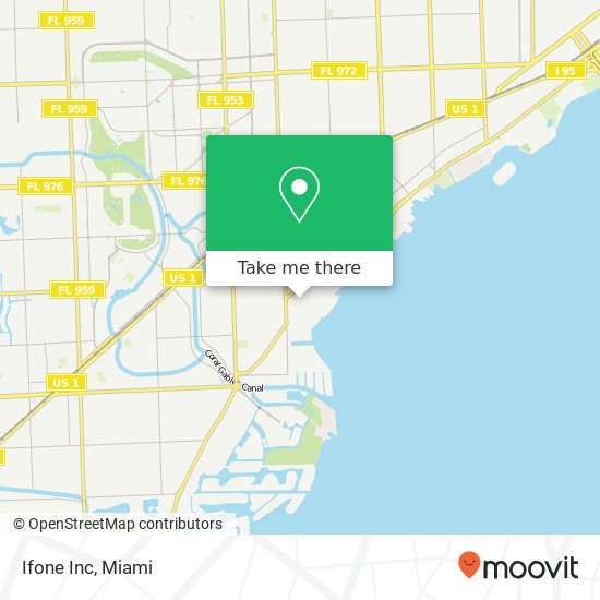 Ifone Inc map