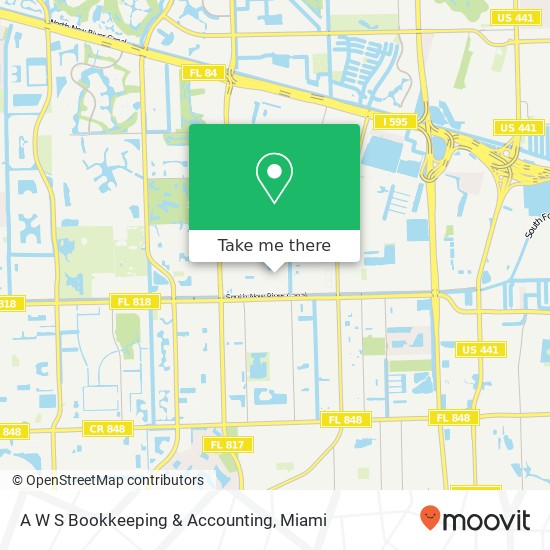 A W S Bookkeeping & Accounting map