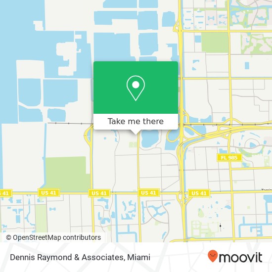 Dennis Raymond & Associates map