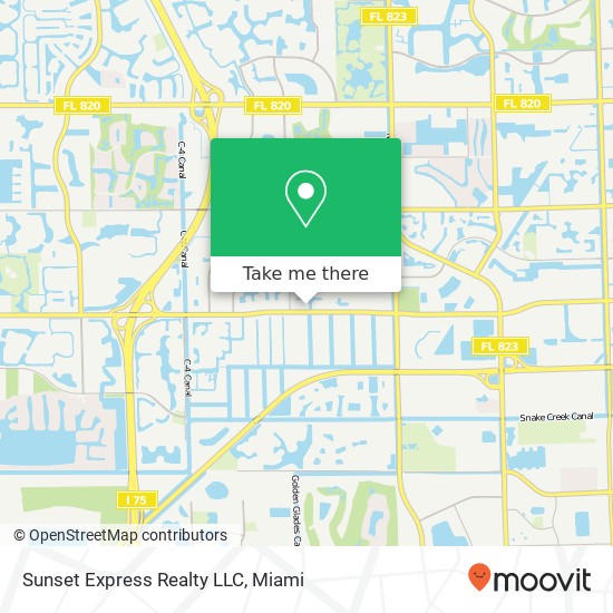 Sunset Express Realty LLC map