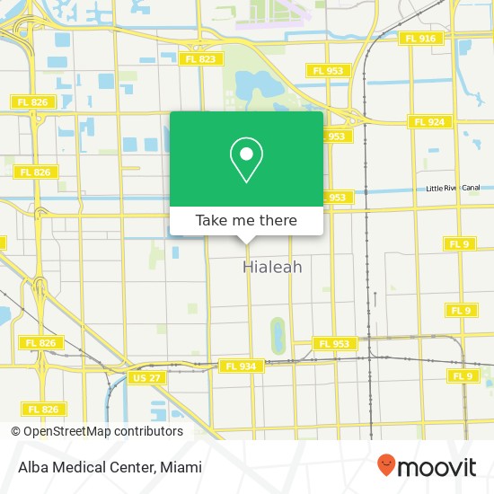 Alba Medical Center map