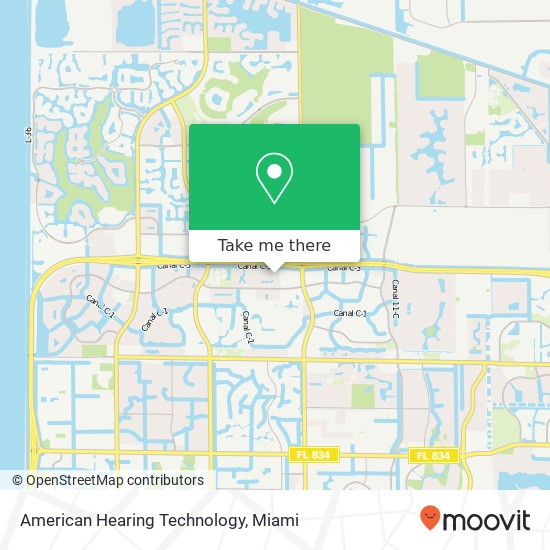 Mapa de American Hearing Technology