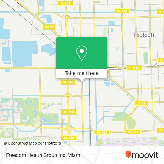 Mapa de Freedom Health Group Inc