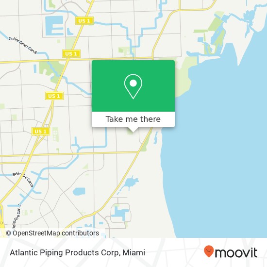 Atlantic Piping Products Corp map