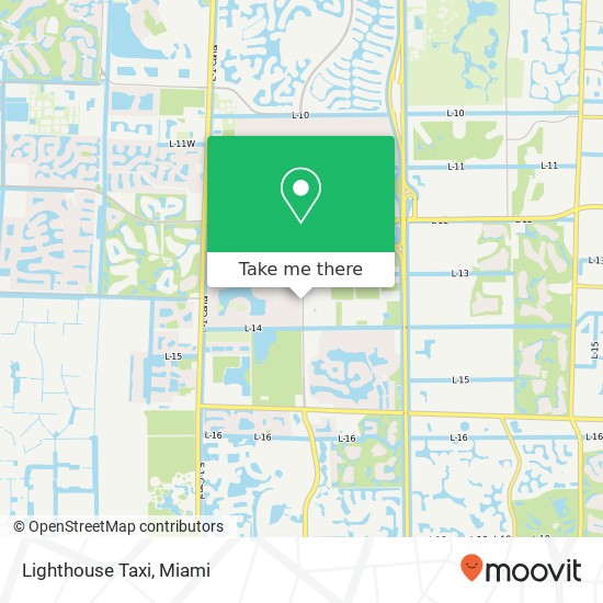 Lighthouse Taxi map