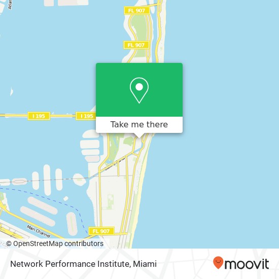 Mapa de Network Performance Institute