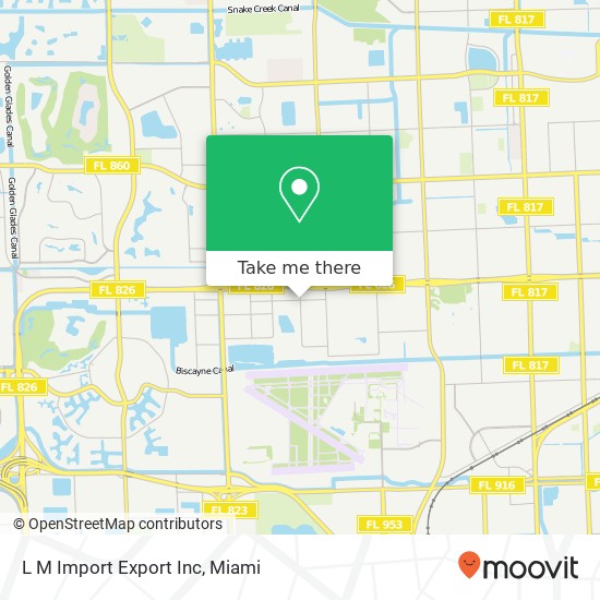 L M Import Export Inc map