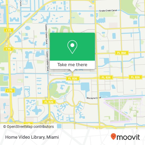 Home Video Library map