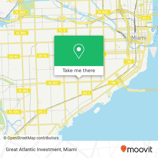 Mapa de Great Atlantic Investment