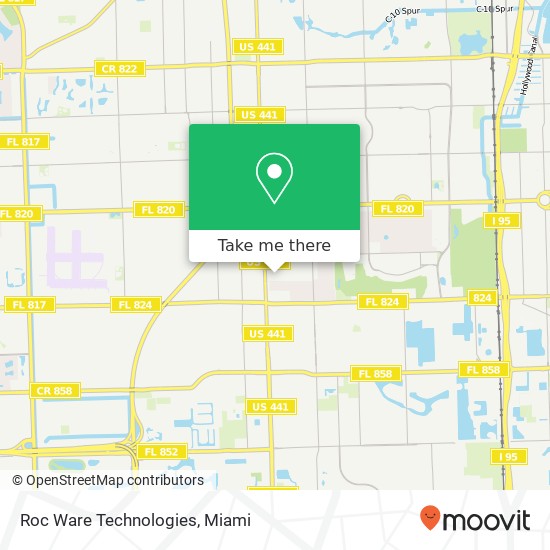 Roc Ware Technologies map