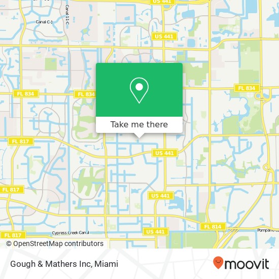 Gough & Mathers Inc map
