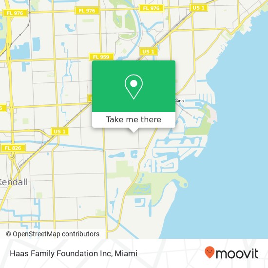 Mapa de Haas Family Foundation Inc