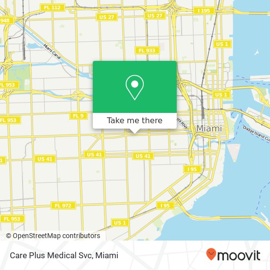 Care Plus Medical Svc map