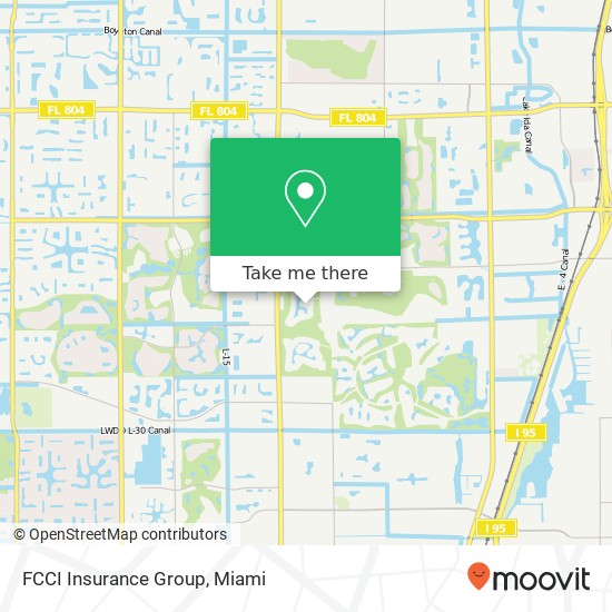 FCCI Insurance Group map