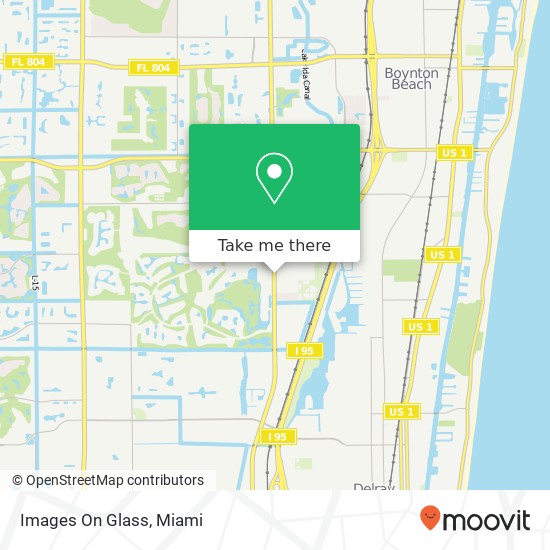 Images On Glass map