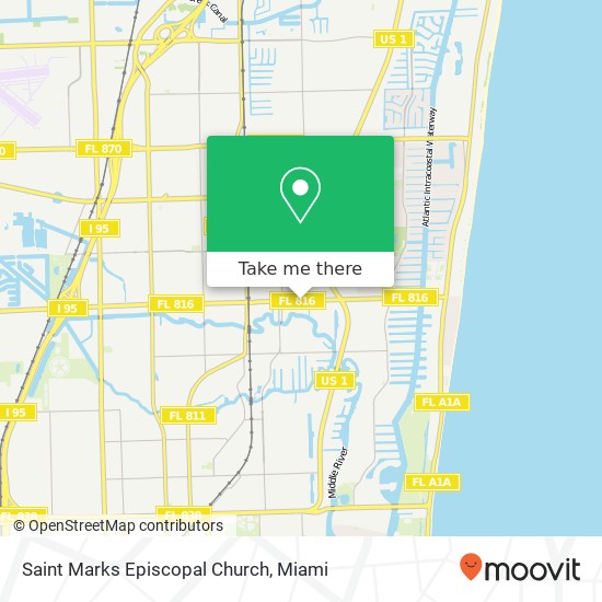 Saint Marks Episcopal Church map